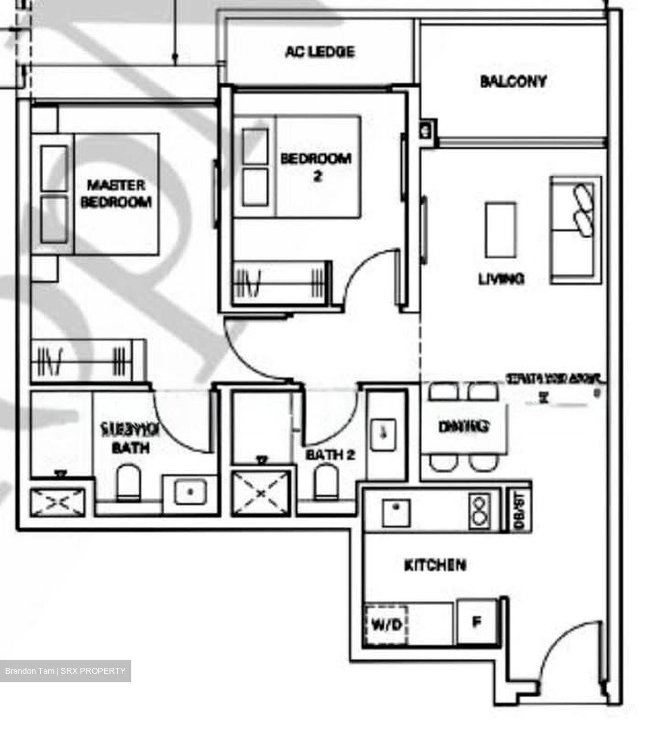 The Watergardens At Canberra (D27), Apartment #561500861